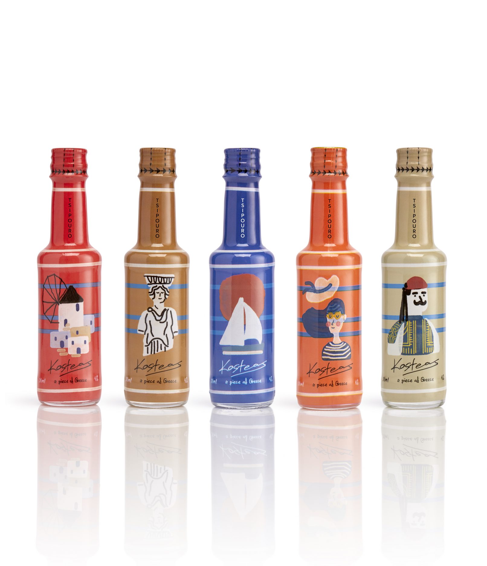 Packaging Design Mini Tsipouro