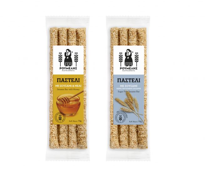 Packaging Design Sesame Bars